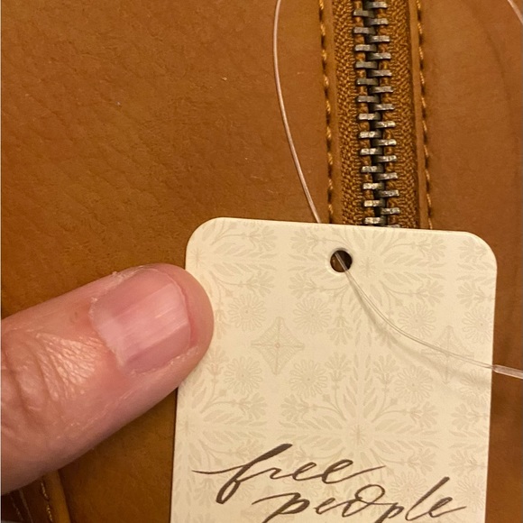 Free People Distressed Vegan Wallet with Studded - Picture 2 of 4